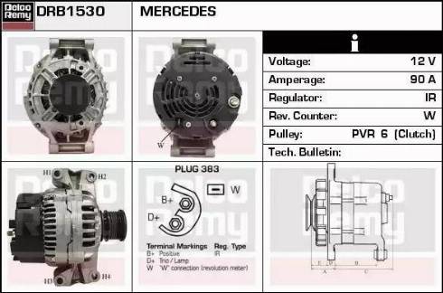 Remy DRB1530 - Alternator www.molydon.hr