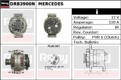 Remy DRB3900N - Alternator www.molydon.hr