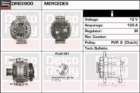 Remy DRB3900 - Alternator www.molydon.hr