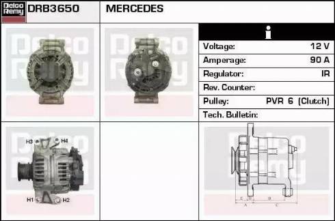 Remy DRB3650 - Alternator www.molydon.hr