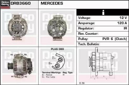 Remy DRB3660 - Alternator www.molydon.hr
