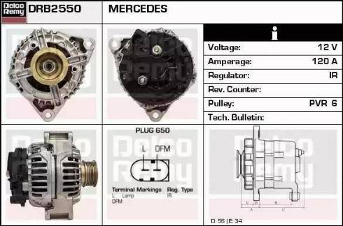 Remy DRB2550 - Alternator www.molydon.hr