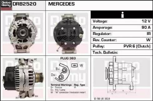 Remy DRB2520 - Alternator www.molydon.hr