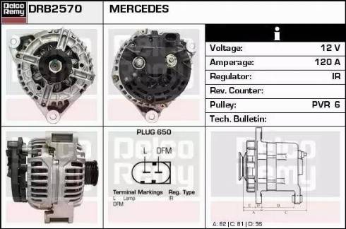 Remy DRB2570 - Alternator www.molydon.hr