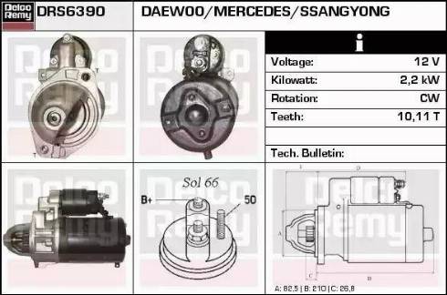 Remy DRS6390 - Starter www.molydon.hr