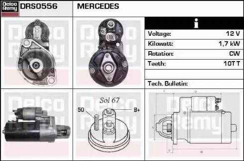 Remy DRS0556 - Starter www.molydon.hr