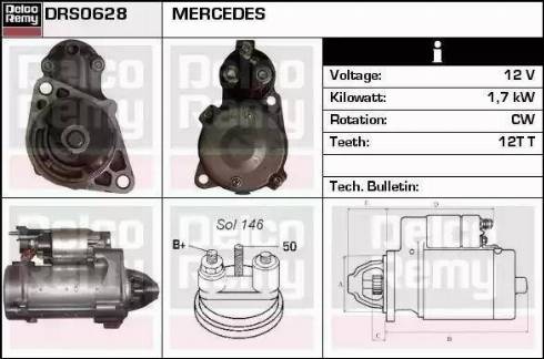 Remy DRS0628 - Starter www.molydon.hr