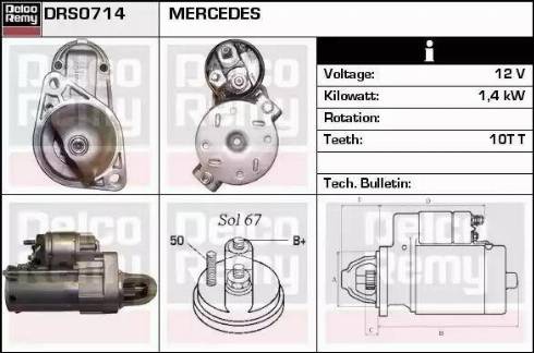 Remy DRS0714 - Starter www.molydon.hr