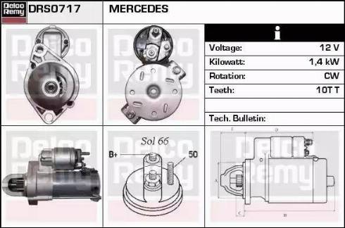 Remy DRS0717 - Starter www.molydon.hr