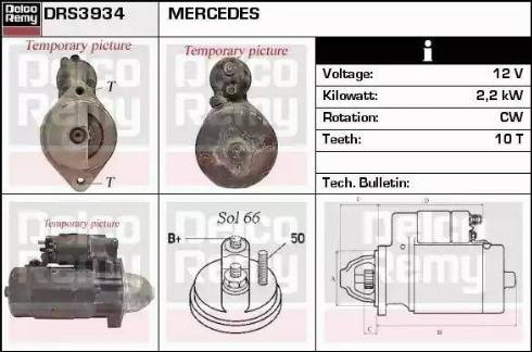 Remy DRS3934 - Starter www.molydon.hr