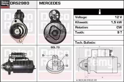 Remy DRS2980 - Starter www.molydon.hr