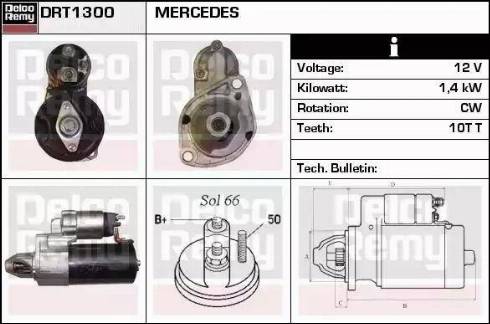 Remy DRT1300 - Starter www.molydon.hr