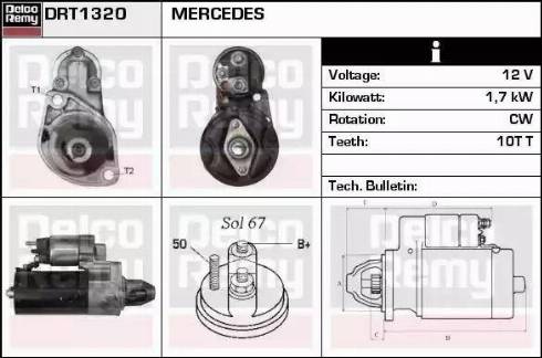 Remy DRT1320 - Starter www.molydon.hr