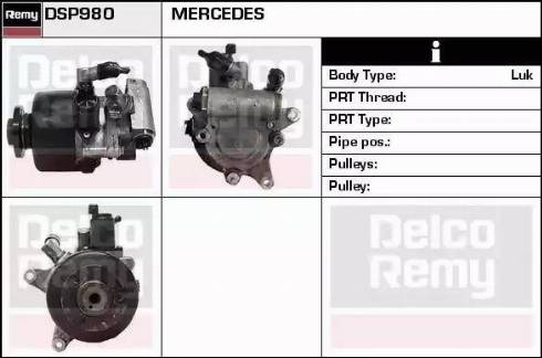 Remy DSP980 - Hidraulična pumpa, upravljanje www.molydon.hr