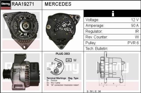 Remy RAA19271 - Alternator www.molydon.hr