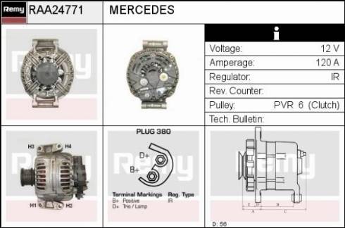 Remy RAA24771 - Alternator www.molydon.hr