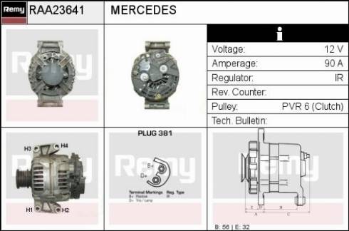 Remy RAA23641 - Alternator www.molydon.hr