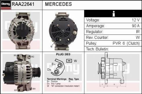 Remy RAA22641 - Alternator www.molydon.hr