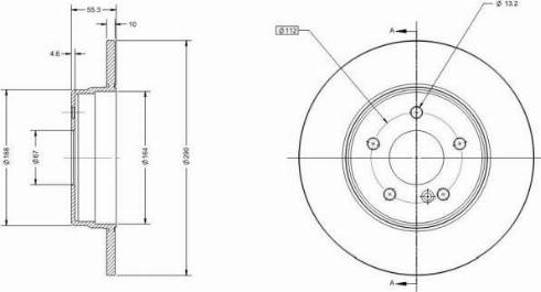 Remy RAD1139C - Kočioni disk www.molydon.hr