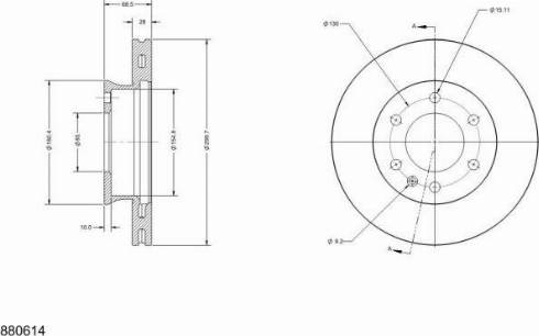 Remy RAD1178C - Kočioni disk www.molydon.hr