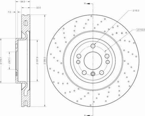 Remy RAD2207C - Kočioni disk www.molydon.hr