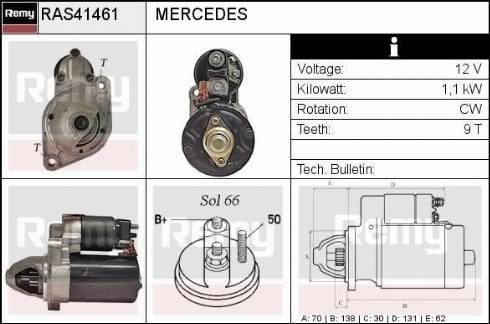 Remy RAS41461 - Starter www.molydon.hr