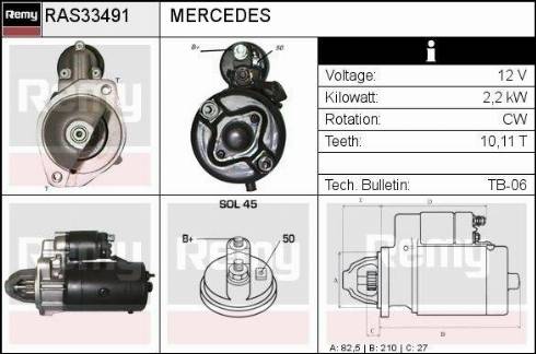 Remy RAS33491 - Starter www.molydon.hr