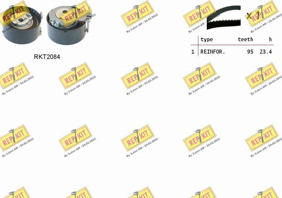 REPKIT RKTK0922 - Komplet zupčastog remena www.molydon.hr