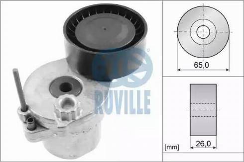 Ruville 55166 - Natezač remena, klinasti rebrasti remen  www.molydon.hr