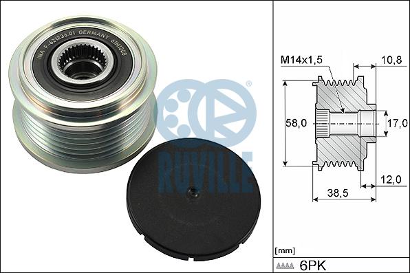 Ruville 56954 - Vodena pumpa www.molydon.hr