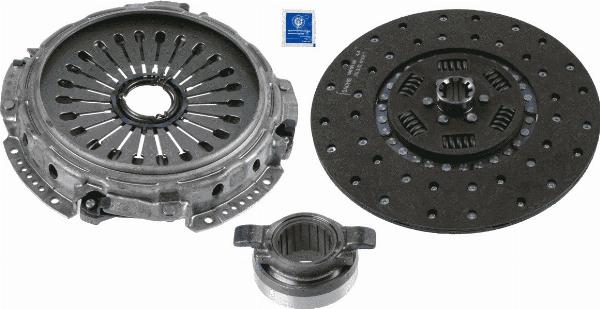 SACHS 3400 124 501 - Komplet kvačila www.molydon.hr