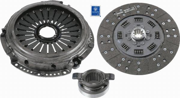 SACHS 3400 127 301 - Komplet kvačila www.molydon.hr