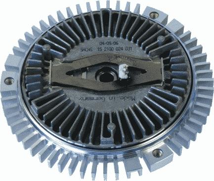 SACHS 2 100 024 031 - kvačilo, ventilator hladnjaka www.molydon.hr