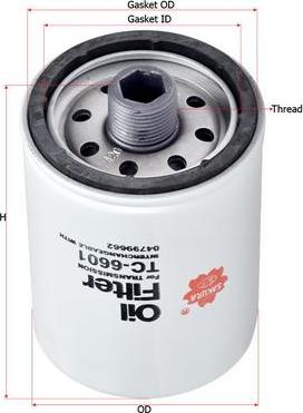 SAKURA Automotive TC-6601 - Hidraulicni filter, automatski mjenjač www.molydon.hr