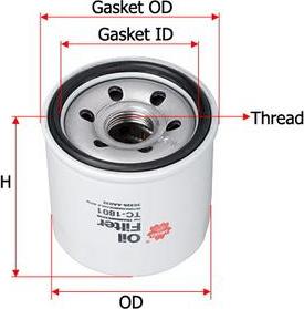 SAKURA Automotive TC-1801 - Hidraulicni filter, automatski mjenjač www.molydon.hr