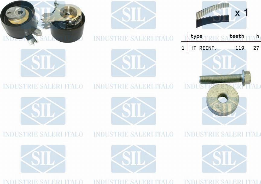 Saleri SIL TK1501 - Komplet zupčastog remena www.molydon.hr