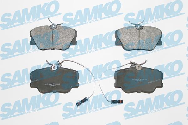 Samko 5SP986 - Komplet Pločica, disk-kočnica www.molydon.hr