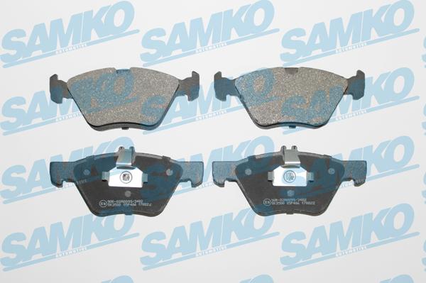 Samko 5SP406 - Komplet Pločica, disk-kočnica www.molydon.hr