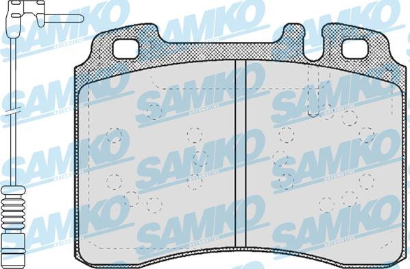 Samko 5SP423A - Komplet Pločica, disk-kočnica www.molydon.hr