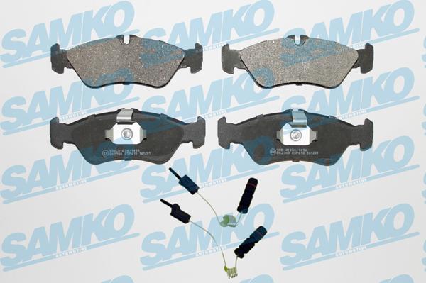 Samko 5SP610A - Komplet Pločica, disk-kočnica www.molydon.hr