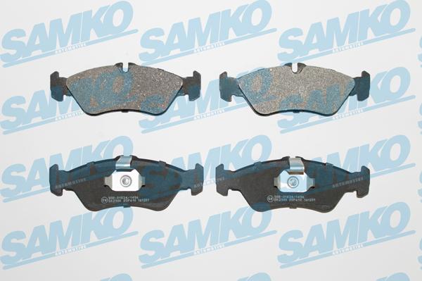 Samko 5SP610 - Komplet Pločica, disk-kočnica www.molydon.hr