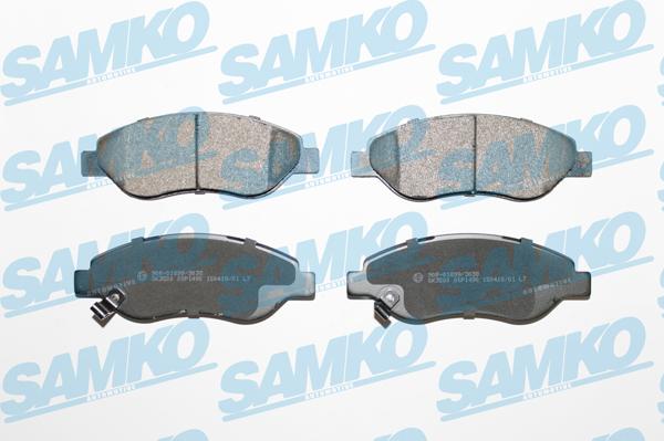 Samko 5SP1490 - Komplet Pločica, disk-kočnica www.molydon.hr