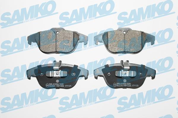 Samko 5SP1528 - Komplet Pločica, disk-kočnica www.molydon.hr
