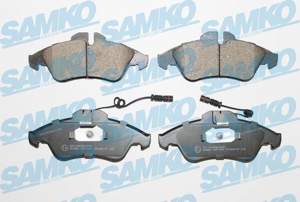 Samko 5SP1304 - Komplet Pločica, disk-kočnica www.molydon.hr