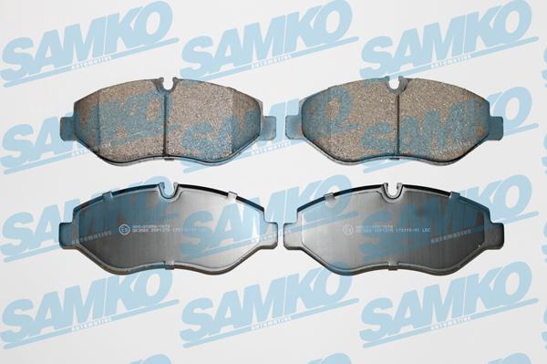 Samko 5SP1275 - Komplet Pločica, disk-kočnica www.molydon.hr