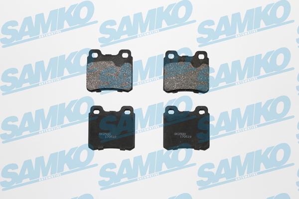 Samko 5SP317 - Komplet Pločica, disk-kočnica www.molydon.hr