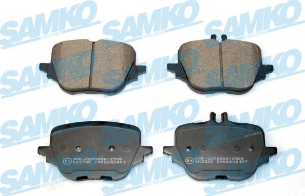 Samko 5SP2407 - Komplet Pločica, disk-kočnica www.molydon.hr