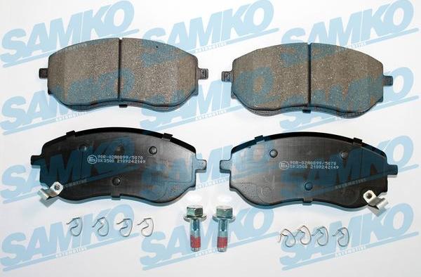 Samko 5SP2149 - Komplet Pločica, disk-kočnica www.molydon.hr