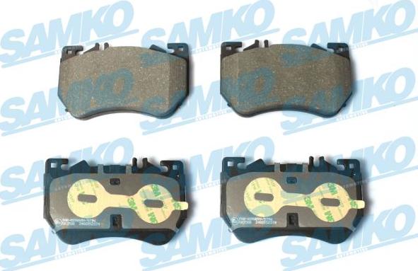 Samko 5SP2374 - Komplet Pločica, disk-kočnica www.molydon.hr