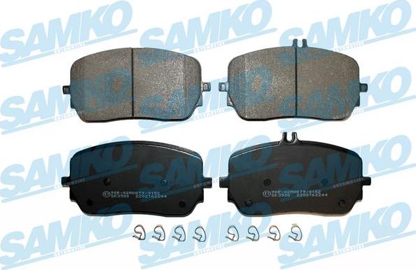 Samko 5SP2244 - Komplet Pločica, disk-kočnica www.molydon.hr
